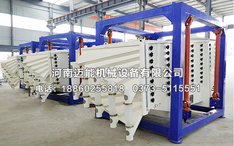 機(jī)制砂方形搖擺篩的特點(diǎn)以及工作原理有哪些？